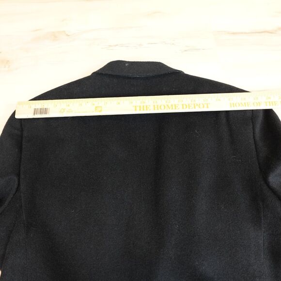 Gianfranco Ruffini Mens 42R Blazer Sports Coat Camel Hair Black Single Breasted - Picture 16 of 16